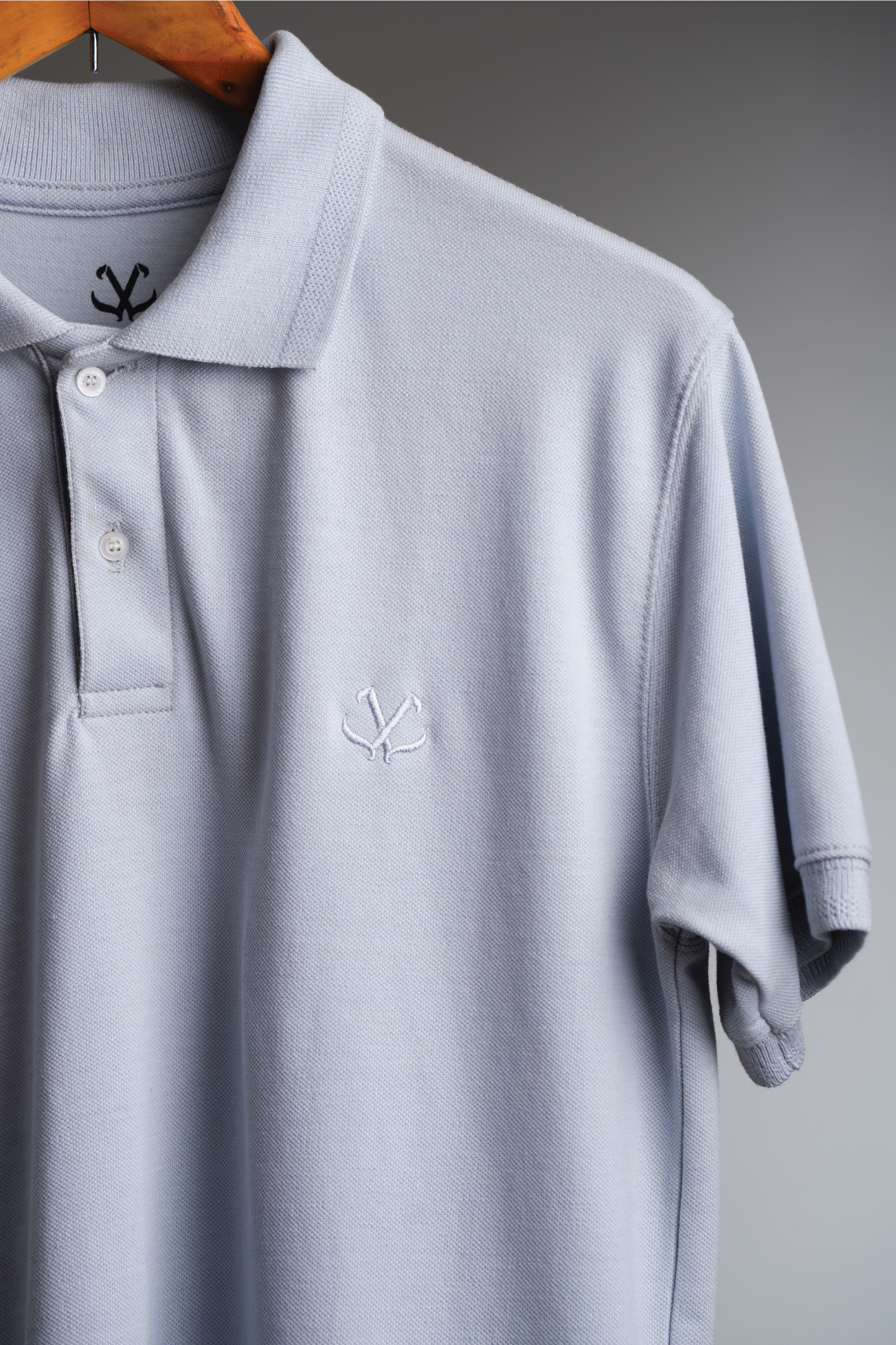SEA GREEN POPCORN POLO