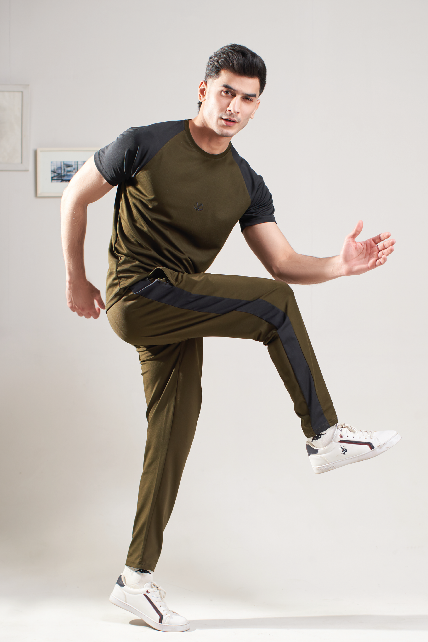 OLIVE GREEN TRACKSUIT