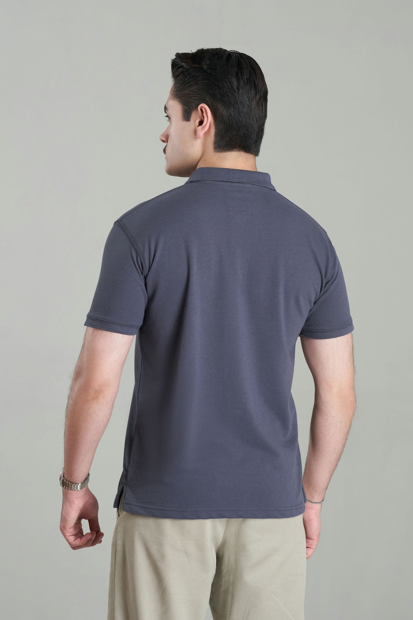 CLASSIC DARK GREY POLO