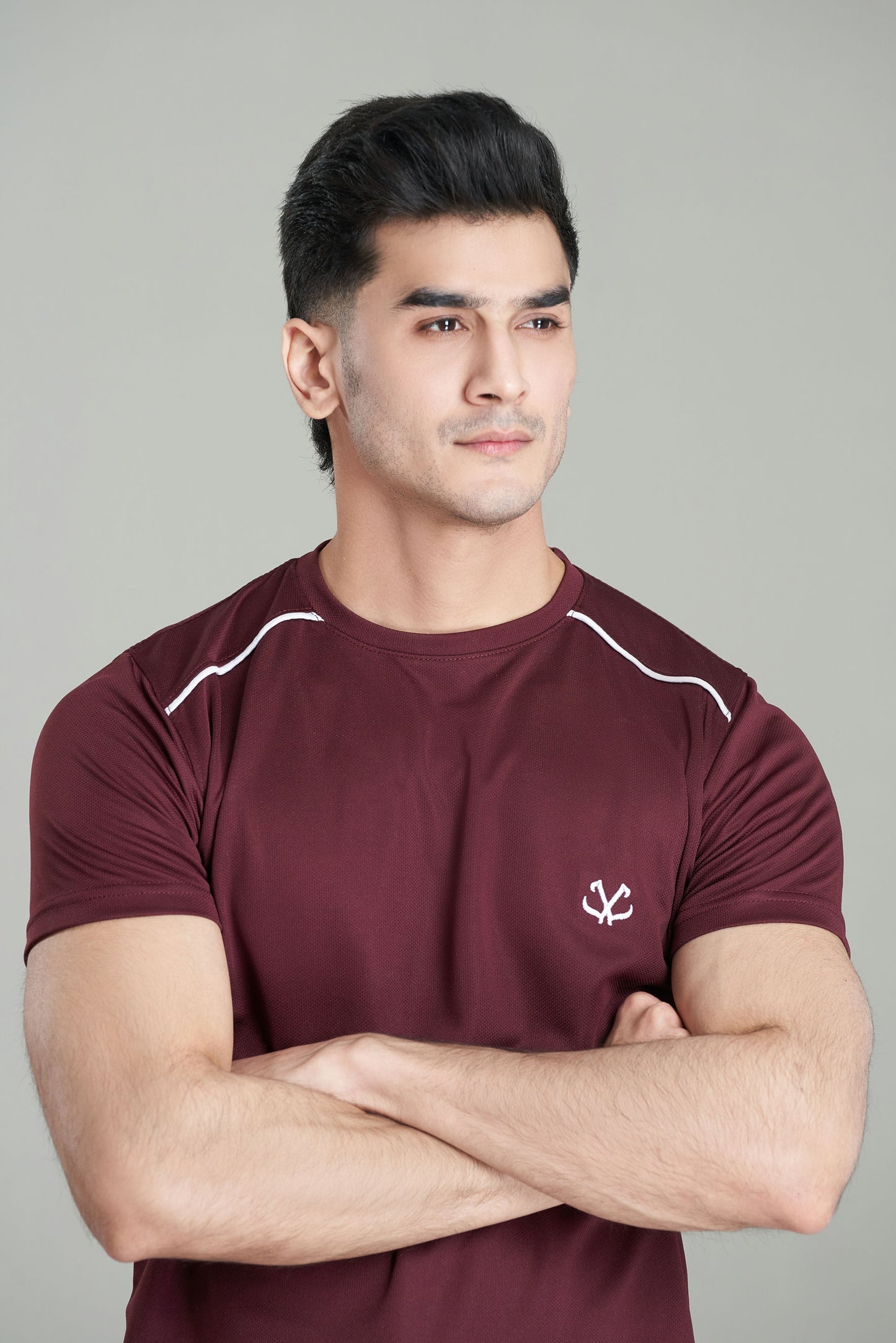 Bold Maroon Twin Set