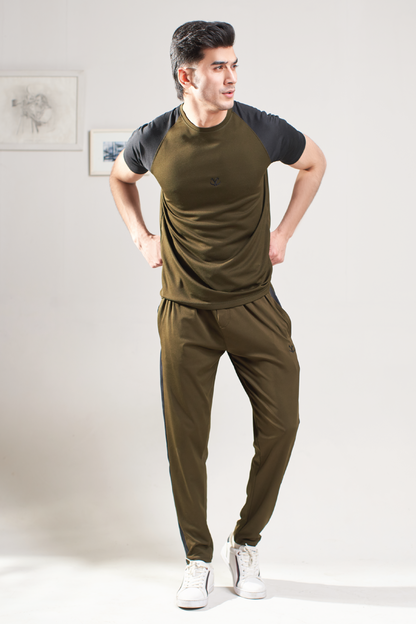 OLIVE GREEN TRACKSUIT