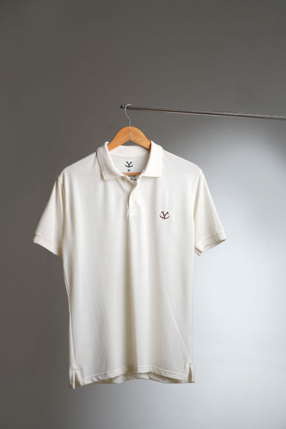 Offbeat White Polo