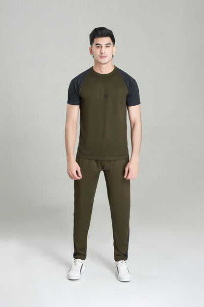 OLIVE GREEN TRACKSUIT